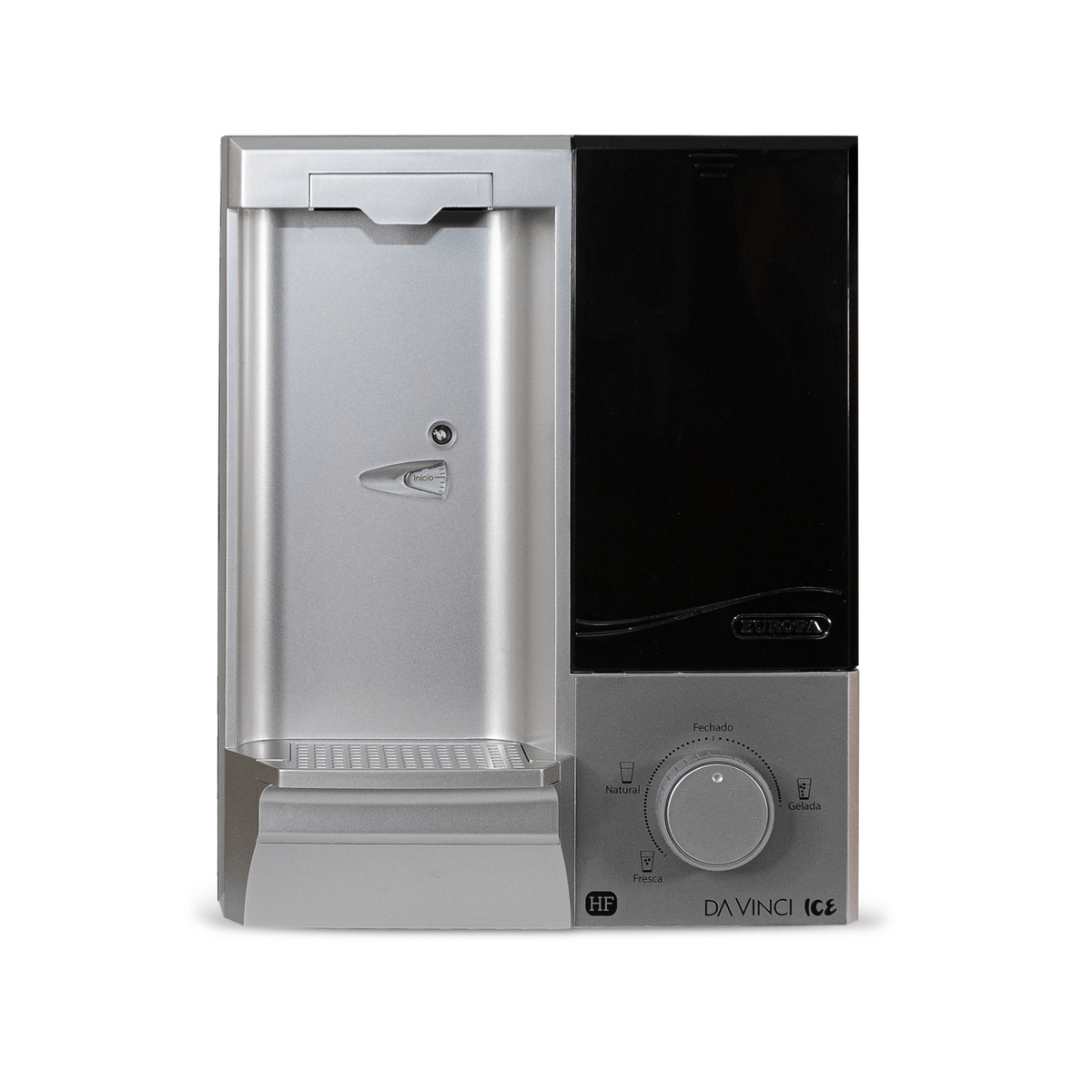Purificador Europa Refrigerado com compressor Da Vinci Ice HF Inox